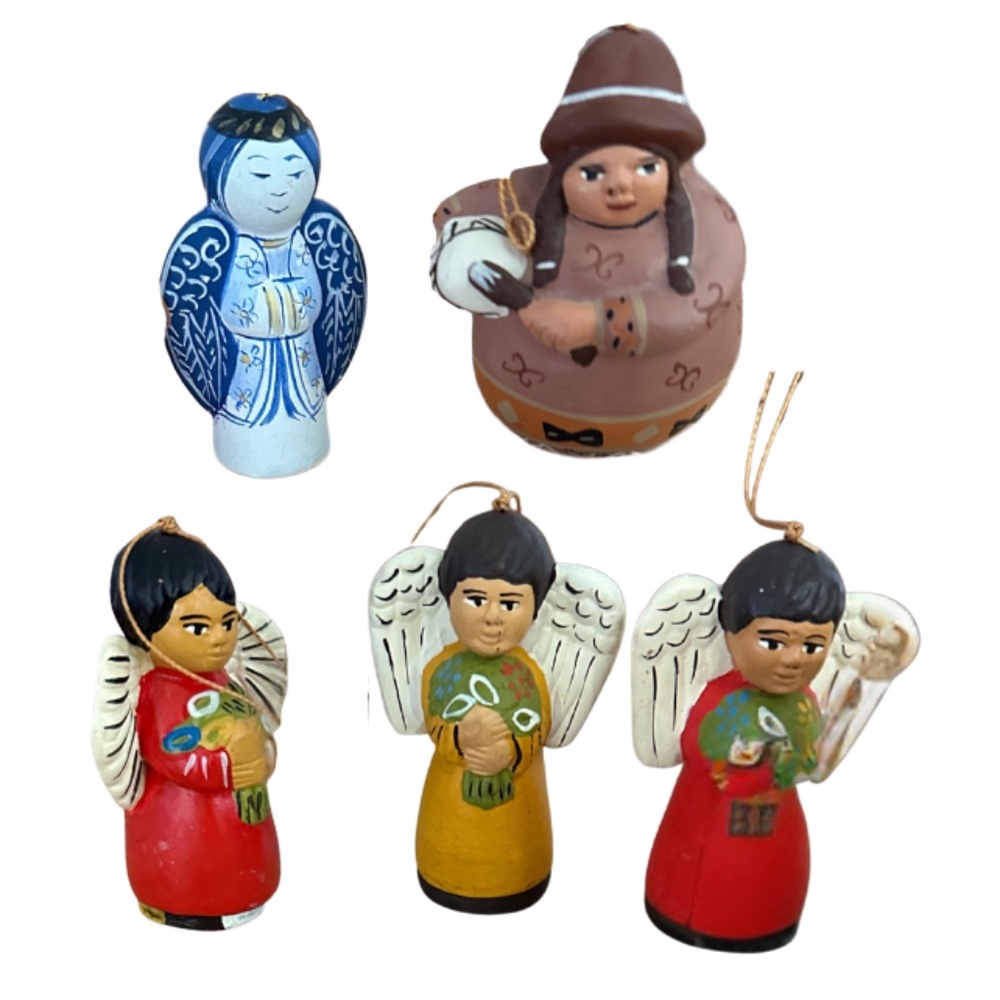 Ten Thousand Villages Fair Trade Angel Ornaments